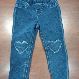 Carter's Heart Patch Jeggings